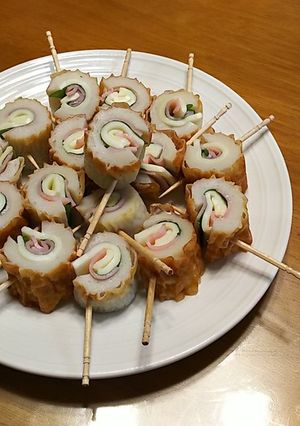 簡単！お弁当にも♪くるくるチクワ-レシピのメイン写真