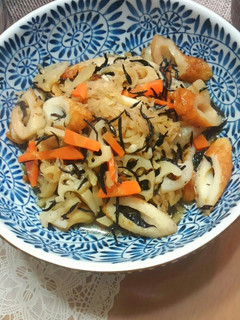 ●あごだしつゆ●でチョー簡単!!根菜煮物-レシピのメイン写真