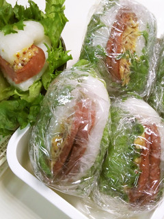 レタス巻NOWバーガーご飯大福-レシピのメイン写真