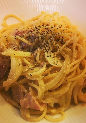 生クリーム不使用♪カルボナーラ♪-レシピのメイン写真