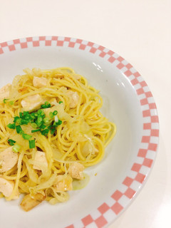 鶏胸肉の柚子胡椒パスタ☆-レシピのメイン写真