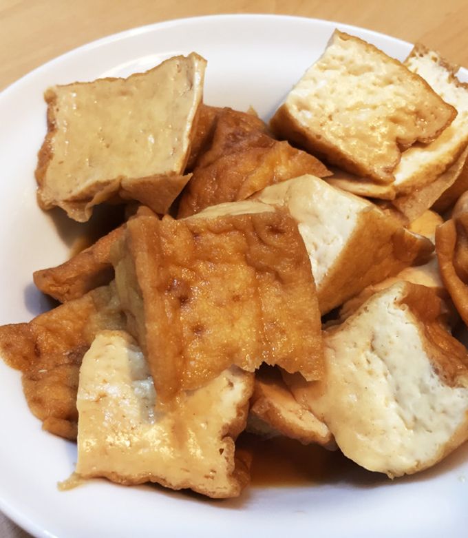 ホットクックで簡単！ふっくら厚揚げの煮物 by しげお320