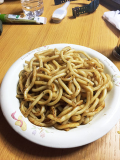 ジンギスカン味焼うどん-レシピのメイン写真