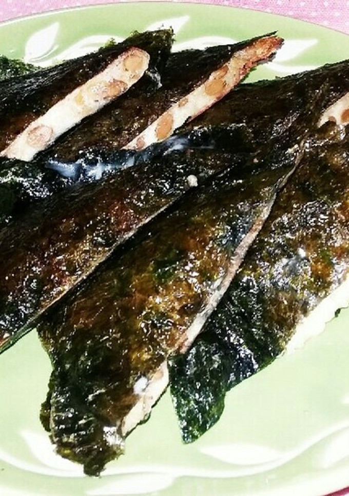 絶対失敗しない、納豆の磯部焼き？笑-レシピのメイン写真