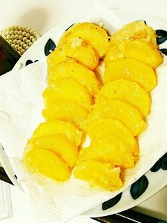 ☆柿の天ぷら☆-レシピのメイン写真