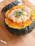 レンジでチン＆坊ちゃん南瓜のオープン焼き