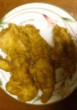 しっとり鶏ささみの天ぷら（カレー味）-レシピのメイン写真