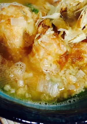 うどん汁をリメイク☆煮るだけ明石焼-レシピのメイン写真
