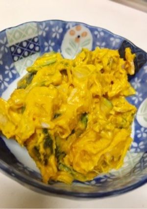 かぼちゃのサラダinドレッシング-レシピのメイン写真
