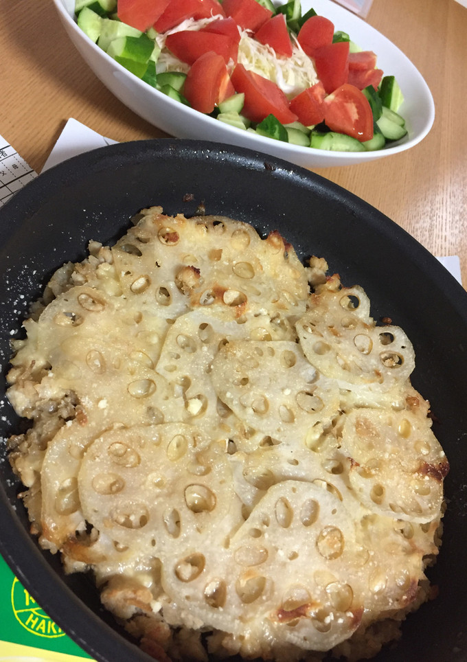 蓮根の挟み焼きのような蓮根ガレット♪-レシピのメイン写真