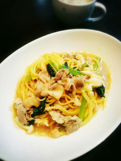 時短❤豚肉の和風パスタ-レシピのメイン写真