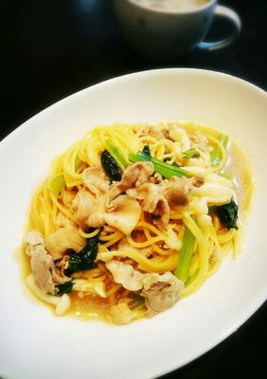 時短❤豚肉の和風パスタ-レシピのメイン写真