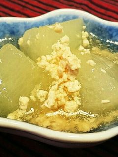 とりひき肉と冬瓜のとろとろ煮♪-レシピのメイン写真