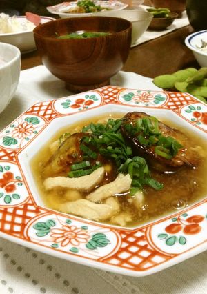 賀茂なすのたっぷり和風あんかけ-レシピのメイン写真