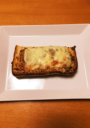 ❁ウスターソースと粒マスタードトースト❁-レシピのメイン写真
