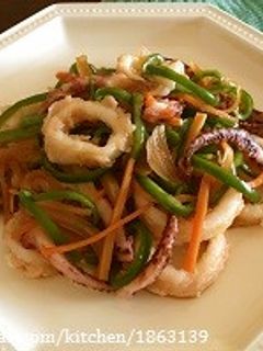 野菜たっぷり☆イカの南蛮漬け-レシピのメイン写真