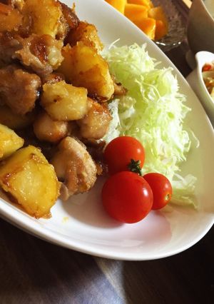 簡単メインに！ポテチキジンジャー♡-レシピのメイン写真