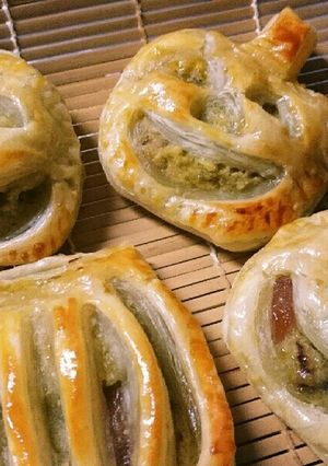 ハロウィン♪ジャックのスイートポテトパイ-レシピのメイン写真
