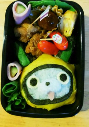 キャラ弁⭐妖怪ウォッチUSAピョン⭐-レシピのメイン写真