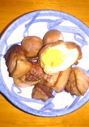 お母さんがよく作ってくれた豚バラ肉の煮物-レシピのメイン写真
