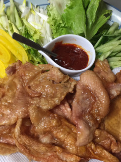 鶏皮で北京ダッグ風-レシピのメイン写真