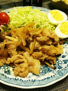 あごだしつゆで豚バラしょうが焼-レシピのメイン写真