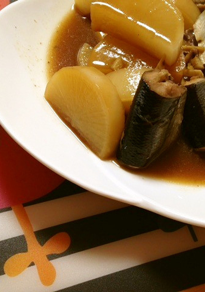 秋刀魚と大根の韓国風煮-レシピのメイン写真