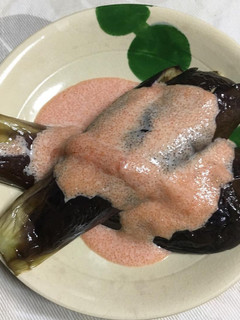 焼きナス 明太子ソース-レシピのメイン写真