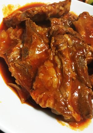 軟骨トロトロケチャップ煮-レシピのメイン写真