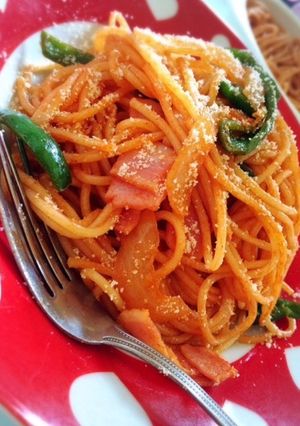 私流ナポリタン-レシピのメイン写真