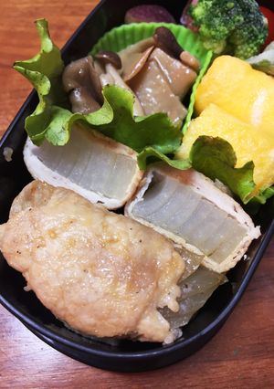お弁当に☆レンジで♩玉ねぎの豚肉巻き-レシピのメイン写真