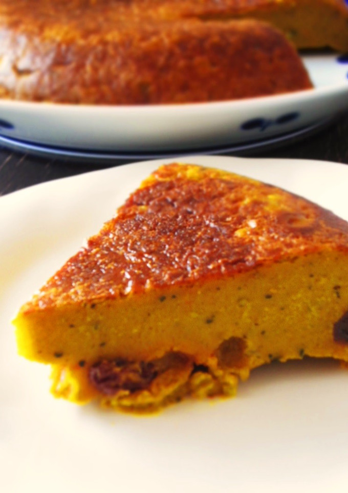 炊飯器で簡単☆かぼちゃの寒天ケーキ-レシピのメイン写真