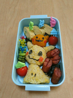 キャラ弁 ミミッキュ(ポケモン)-レシピのメイン写真