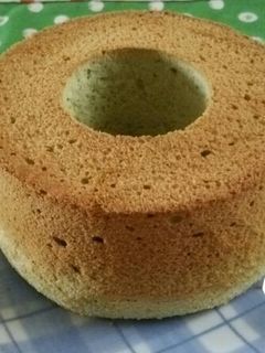 しっとり抹茶のシフォン-レシピのメイン写真