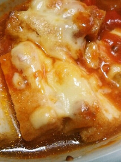 キャンベルスープと厚揚げグラタン-レシピのメイン写真