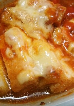 キャンベルスープと厚揚げグラタン-レシピのメイン写真