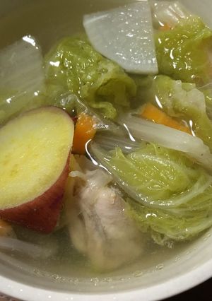 秋の具だくさんスープ-レシピのメイン写真