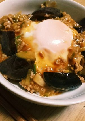 麻婆茄子丼♡-レシピのメイン写真