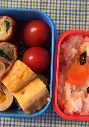 簡単アンパンマンお弁当-レシピのメイン写真
