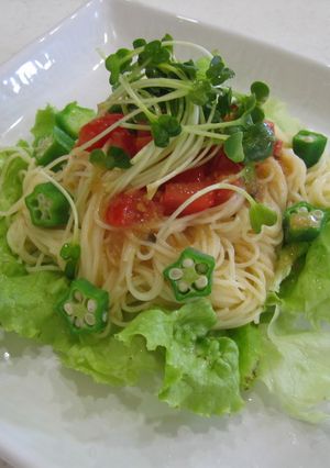 暑い日に～♪冷製サラダパスタ☆-レシピのメイン写真