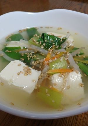 ♡とっても簡単　ダシダで食べるスープ♡-レシピのメイン写真