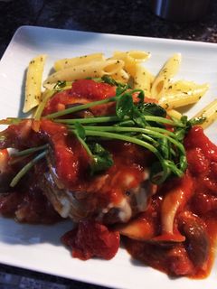 ダシダで★トマト煮込みハンバーグ-レシピのメイン写真