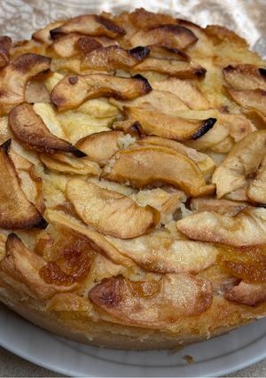 クリーミーりんごケーキ-レシピのメイン写真