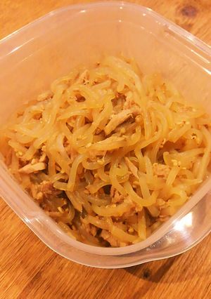 簡単常備菜☆白滝ツナ炒め-レシピのメイン写真