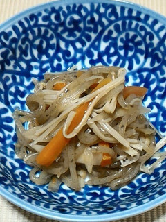 作り置き低カロリーおかず 糸こんきんぴら-レシピのメイン写真