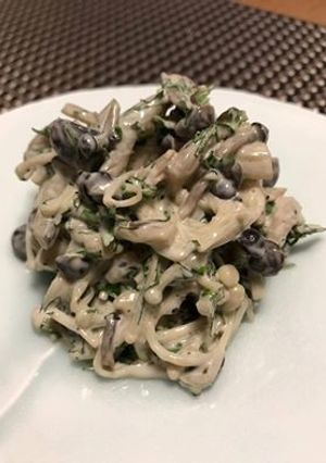 きのこのクリームチーズ和え-レシピのメイン写真