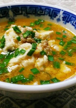 ⅲ豆腐入り坦々スープ-レシピのメイン写真
