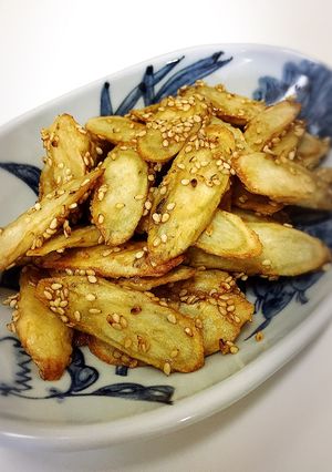 黄金比1:1:1:1のゴボウ甘辛炒め-レシピのメイン写真