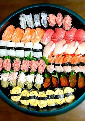 超簡単！お家でお手軽 にぎり寿司-レシピのメイン写真