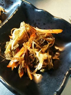 刻み昆布人参えのきの炒めもの-レシピのメイン写真